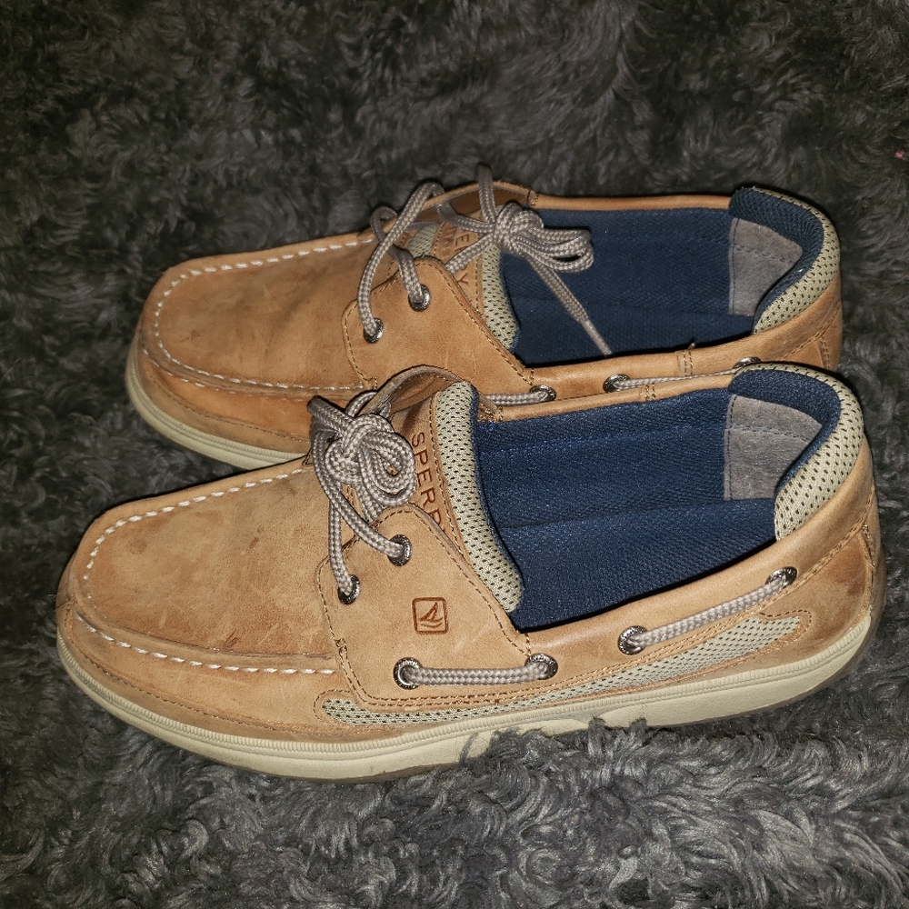 Sperry top sider boat shoes Boys 7M